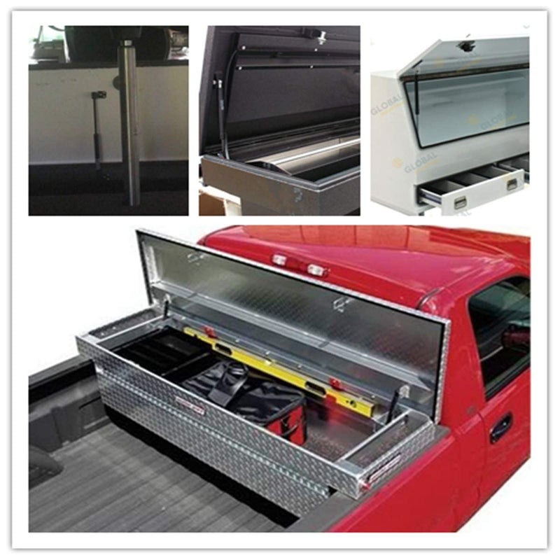 ARANA C16-09322 10 Inch 40Lb Gas Struts, 10'' 178N Gas Spring Shocks Lift Support for Truck Tool Box Weather-Guard/Husky/UWS Toolbox Lid Cabinets Door Boat Storage Lid Replacement Parts, 2Pcs - Image 3